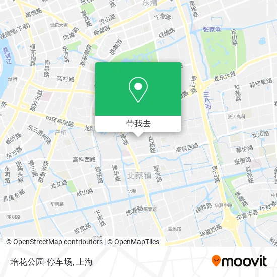 培花公园-停车场地图