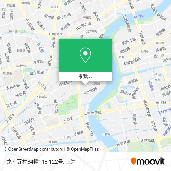 龙南五村34幢118-122号地图