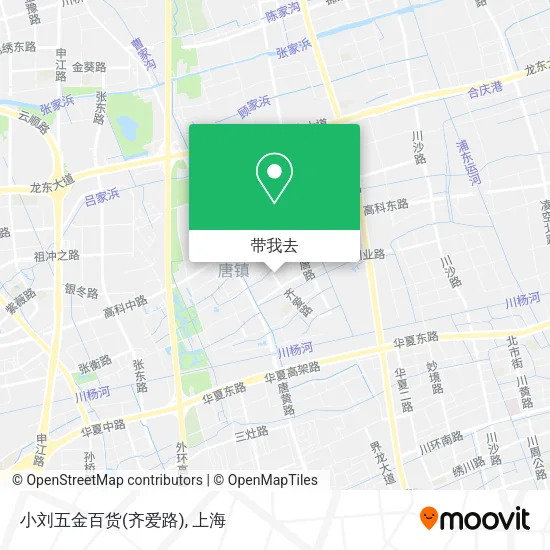 小刘五金百货(齐爱路)地图