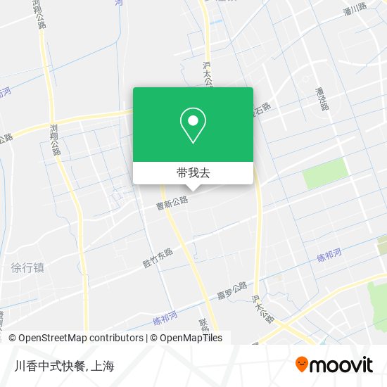 川香中式快餐地图