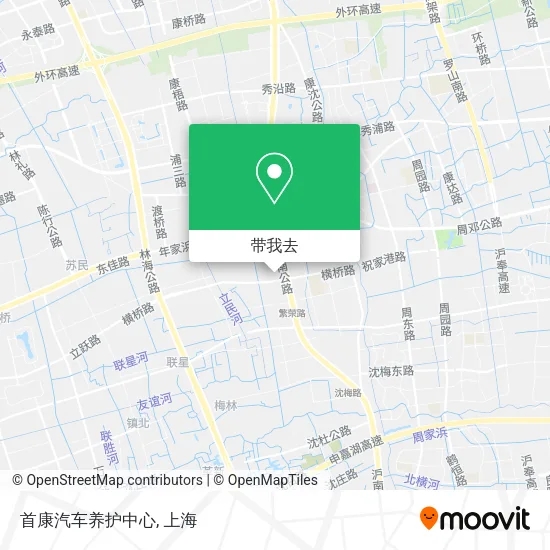 首康汽车养护中心地图