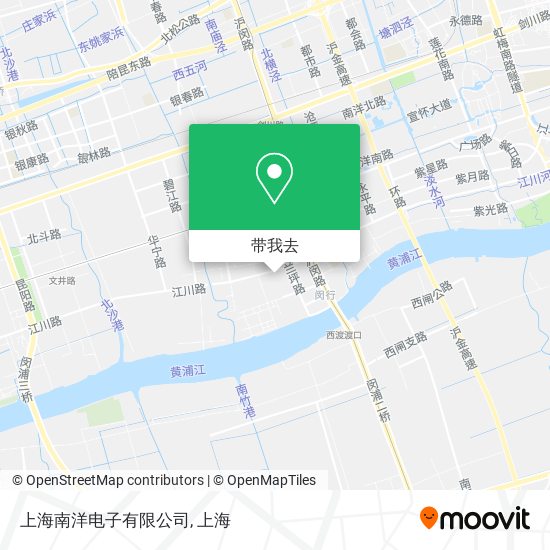 上海南洋电子有限公司地图