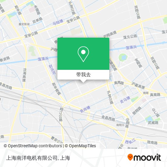 上海南洋电机有限公司地图