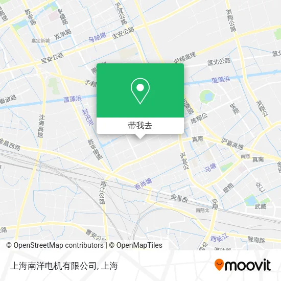 上海南洋电机有限公司地图