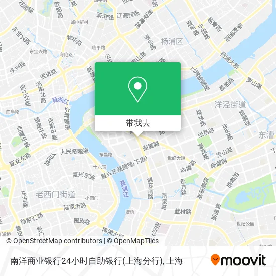 南洋商业银行24小时自助银行(上海分行)地图