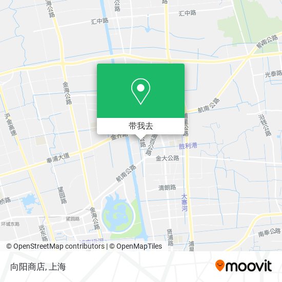 向阳商店地图