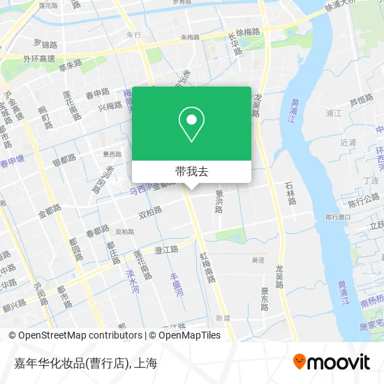 嘉年华化妆品(曹行店)地图