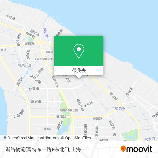新络物流(富特东一路)-东北门地图