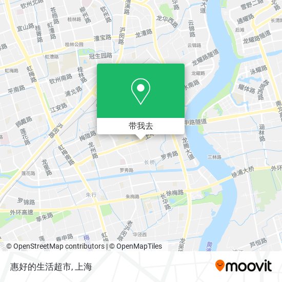 惠好的生活超市地图