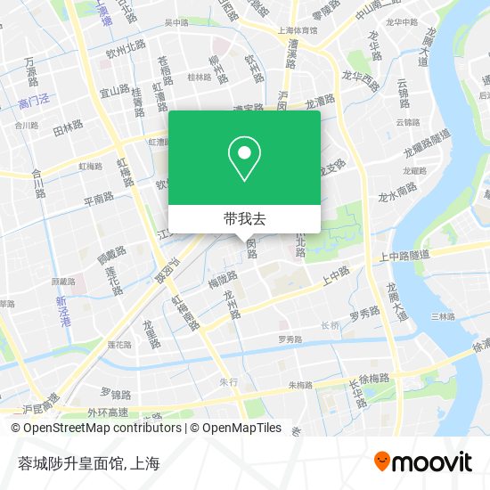 蓉城陟升皇面馆地图