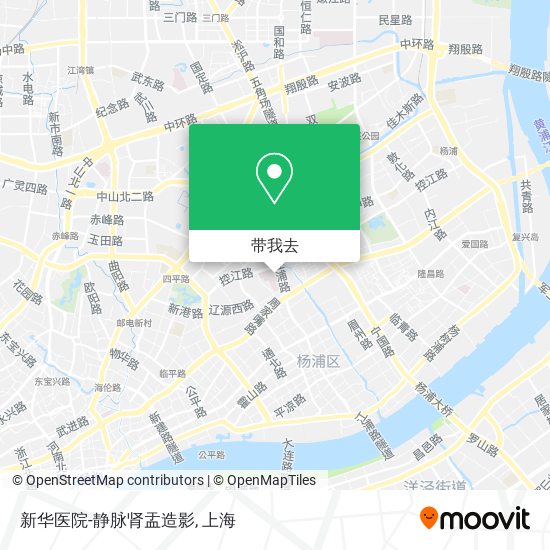 新华医院-静脉肾盂造影地图