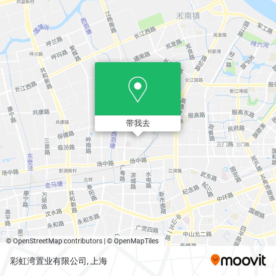 彩虹湾置业有限公司地图