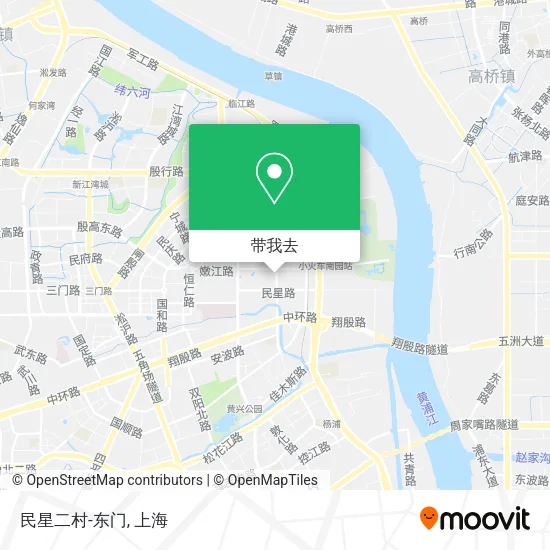 民星二村-东门地图