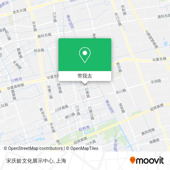 宋庆龄文化展示中心地图