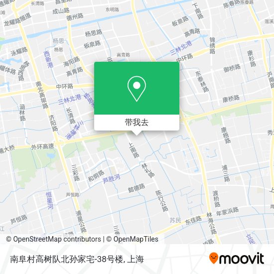 南阜村高树队北孙家宅-38号楼地图