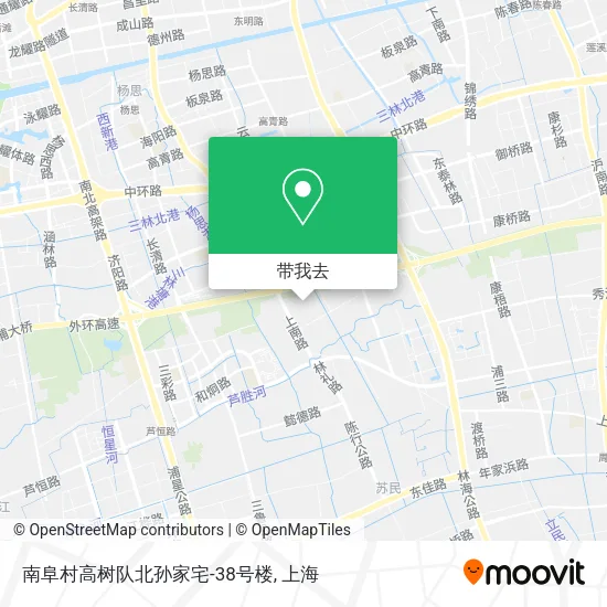 南阜村高树队北孙家宅-38号楼地图