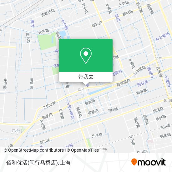 佰和优活(闽行马桥店)地图