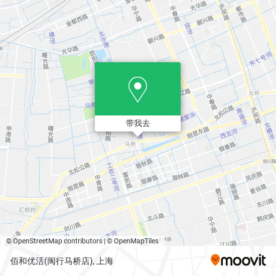 佰和优活(闽行马桥店)地图