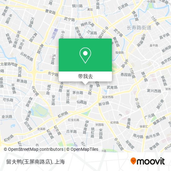 留夫鸭(玉屏南路店)地图