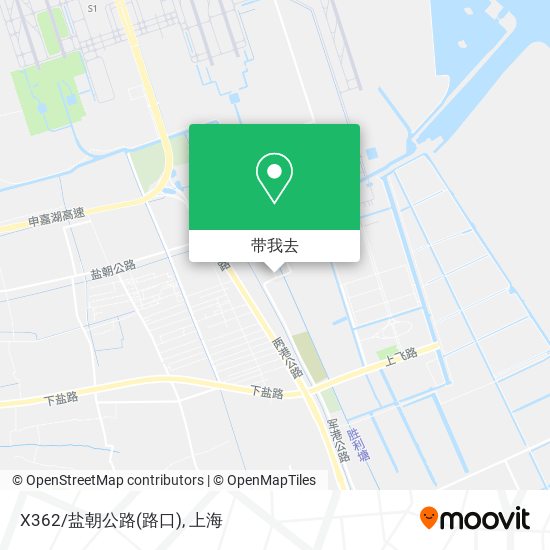 X362/盐朝公路(路口)地图