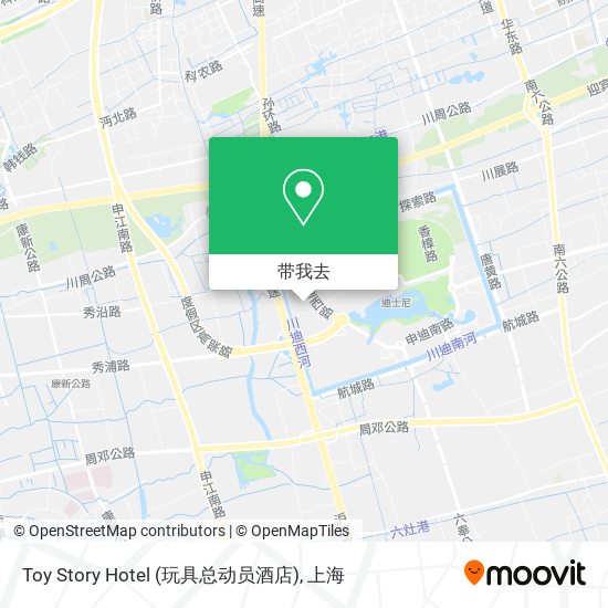 Toy Story Hotel (玩具总动员酒店)地图
