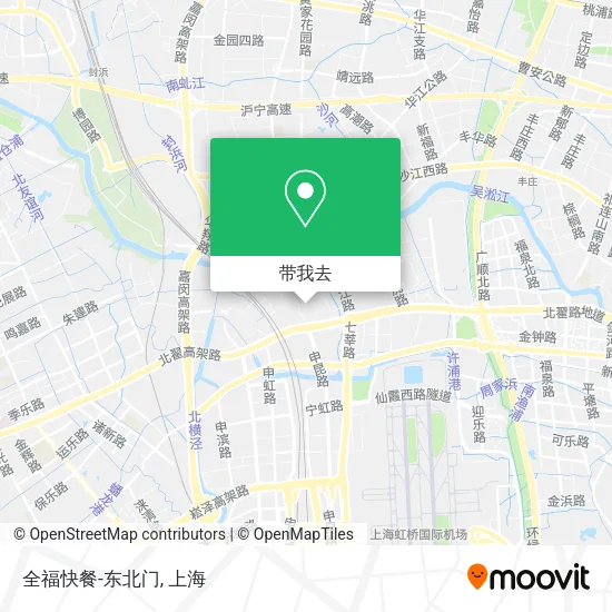 全福快餐-东北门地图