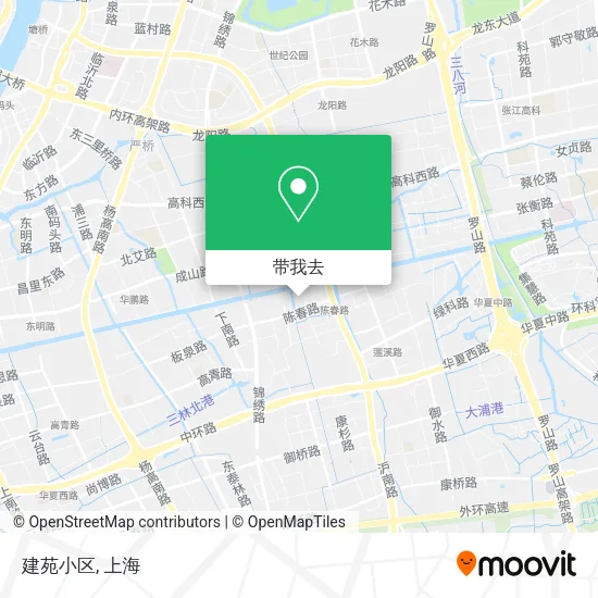 建苑小区地图