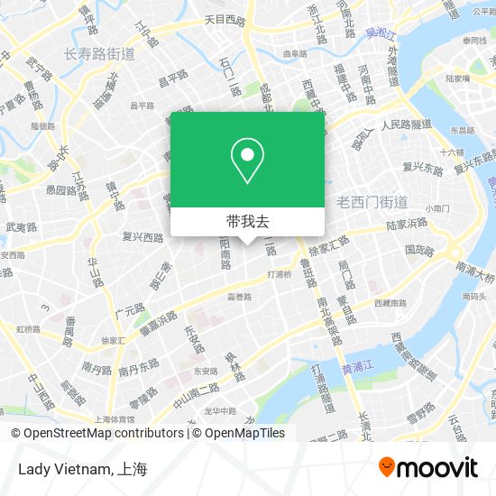 Lady Vietnam地图
