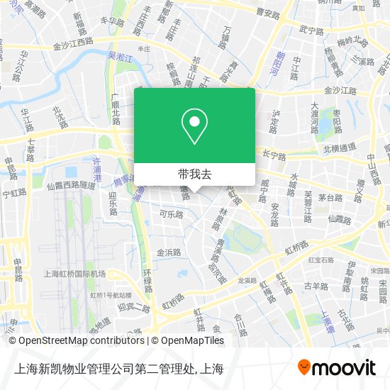上海新凯物业管理公司第二管理处地图