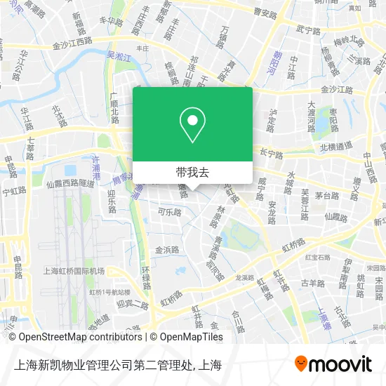 上海新凯物业管理公司第二管理处地图