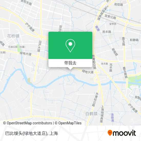 巴比馒头(绿地大道店)地图