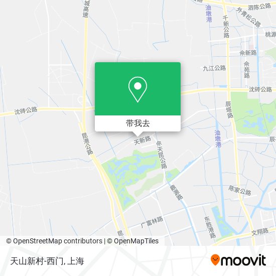 天山新村-西门地图