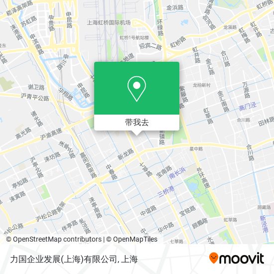 力国企业发展(上海)有限公司地图