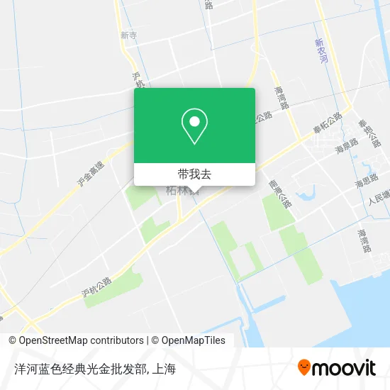 洋河蓝色经典光金批发部地图