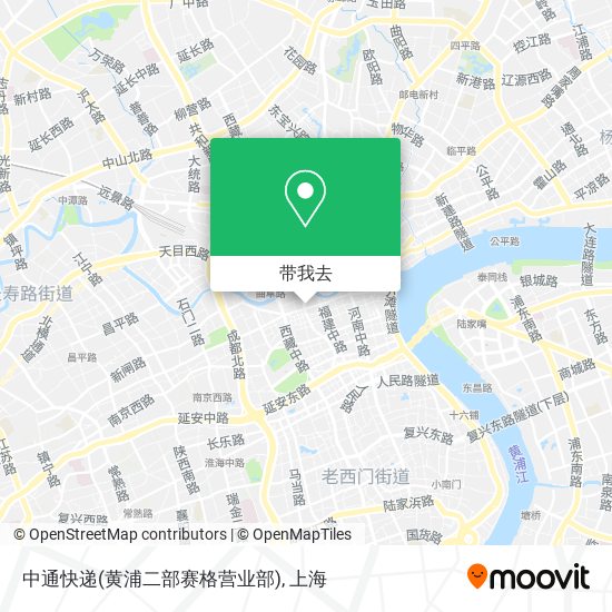 中通快递(黄浦二部赛格营业部)地图