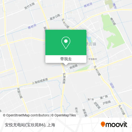 安悦充电站(宝欣苑B6)地图