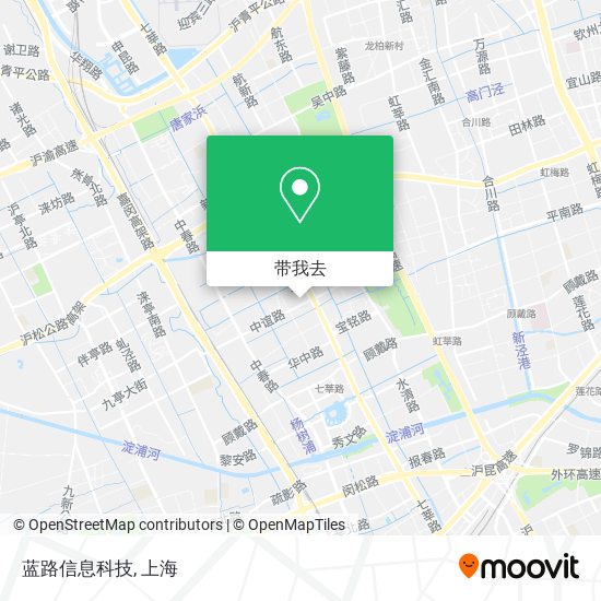 蓝路信息科技地图