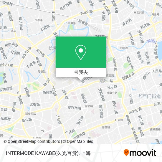INTERMODE KAWABE(久光百货)地图