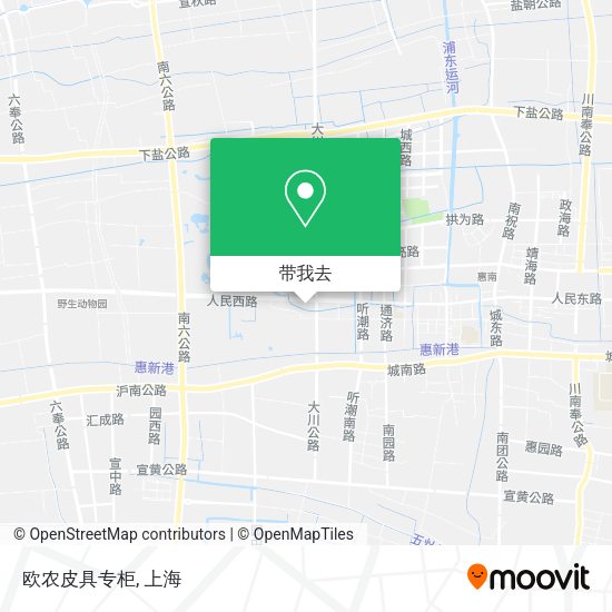 欧农皮具专柜地图