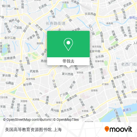 美国高等教育资源图书馆地图