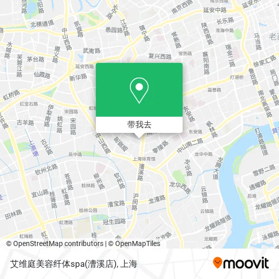艾维庭美容纤体spa(漕溪店)地图