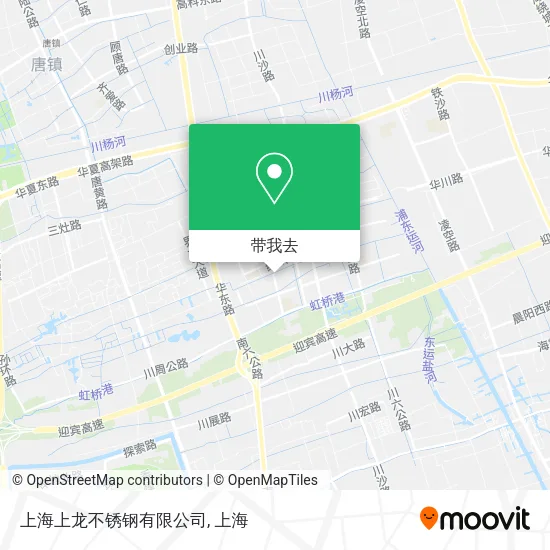 上海上龙不锈钢有限公司地图