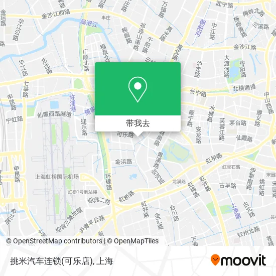 挑米汽车连锁(可乐店)地图