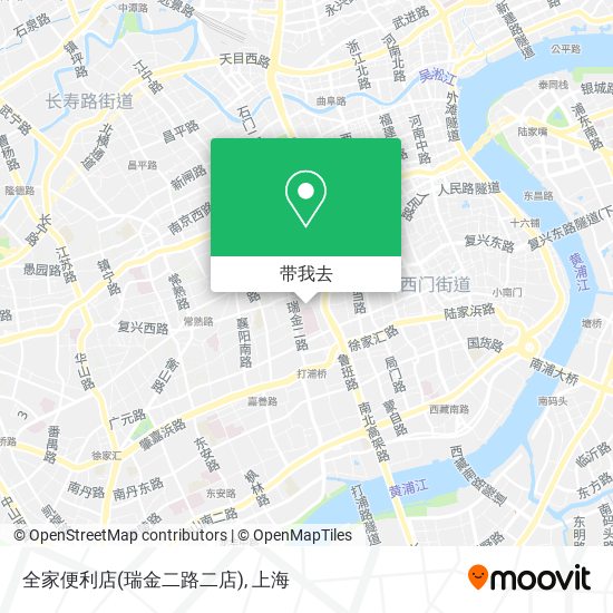 全家便利店(瑞金二路二店)地图