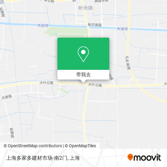 上海多家多建材市场-南2门地图