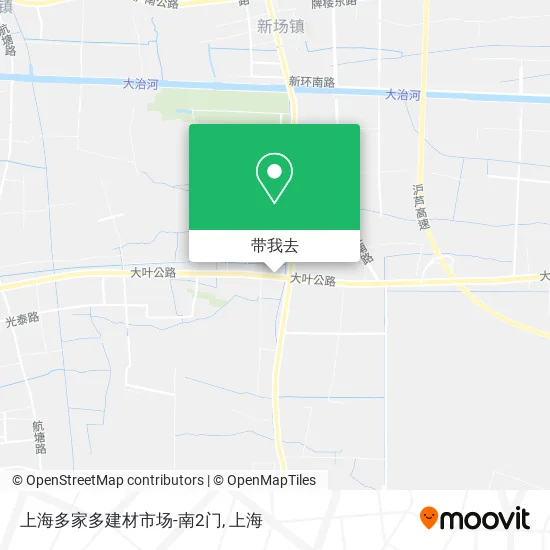 上海多家多建材市场-南2门地图