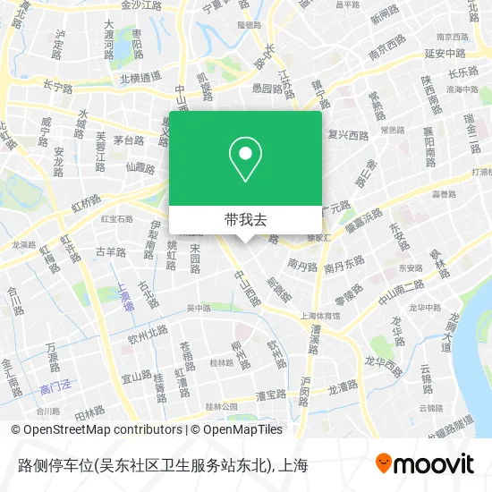 路侧停车位(吴东社区卫生服务站东北)地图