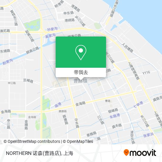 NORTHERN 诺森(曹路店)地图