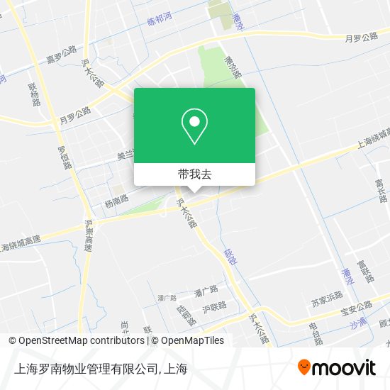 上海罗南物业管理有限公司地图