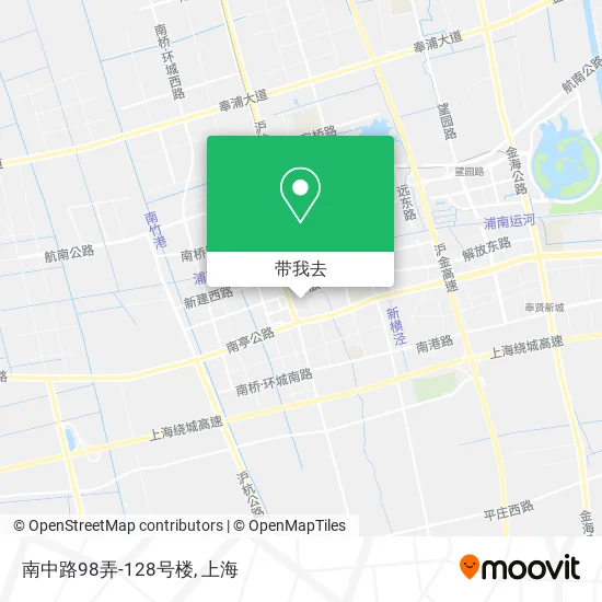 南中路98弄-128号楼地图